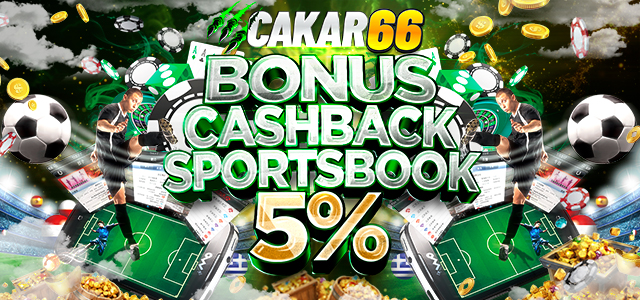 BONUS CASHBACK SPORTBOOK 5%